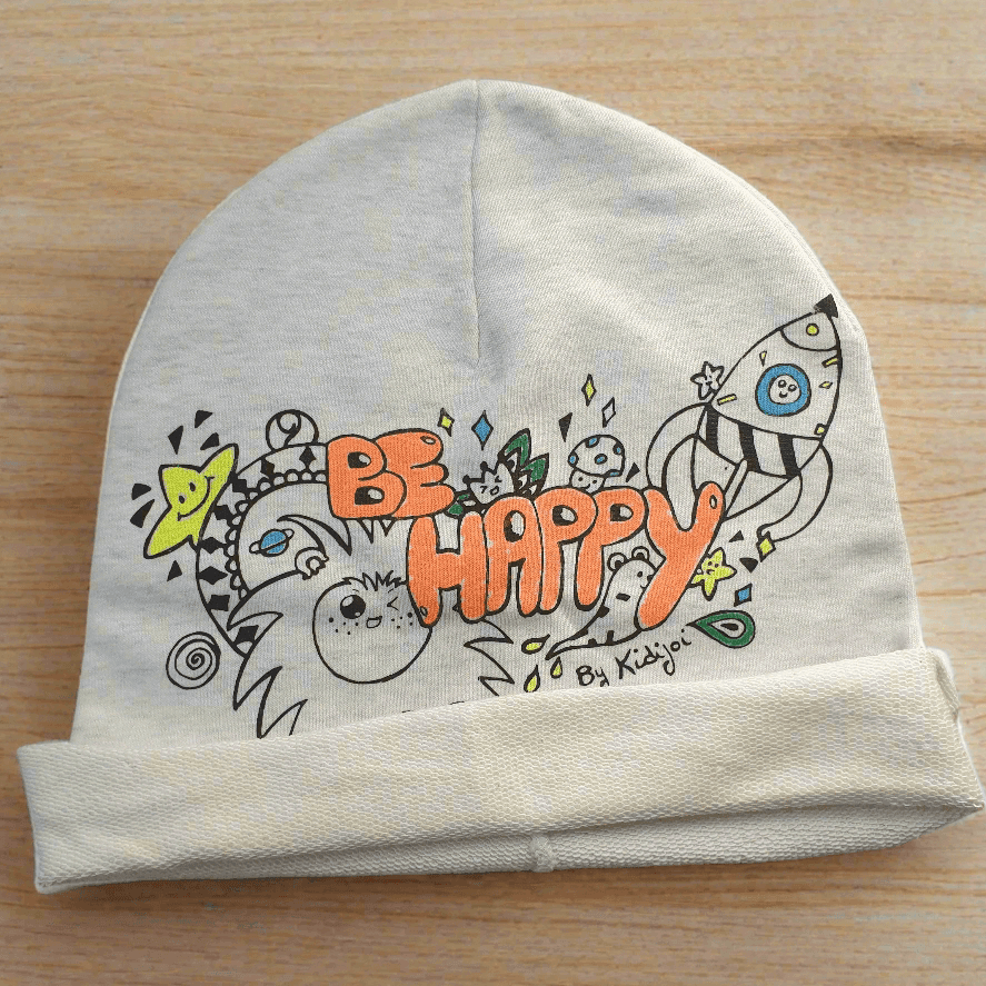 Mode éthique et DIY : bonnet en coton bio personnalisable pour créateurs et créatrices