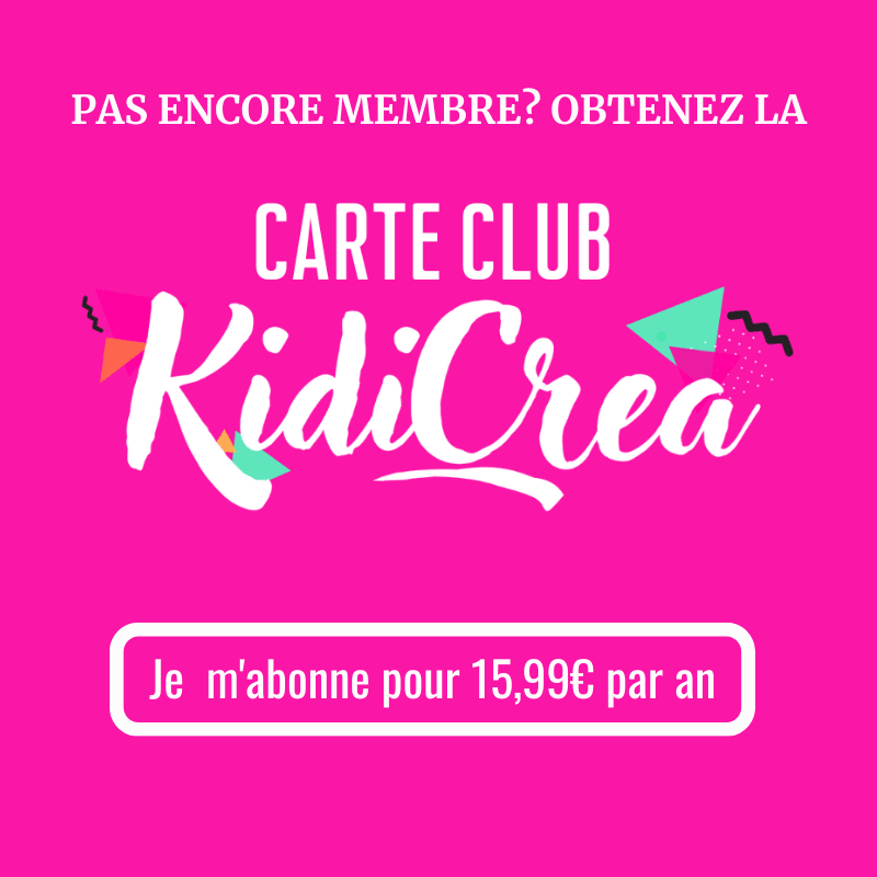 Carte Club Kidicrea - KidiCrea Service