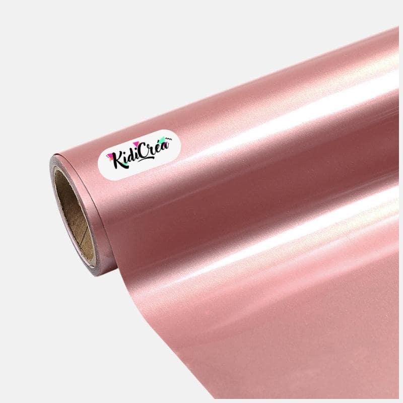 Flex Couleur  rose or Premium pour flocage textile