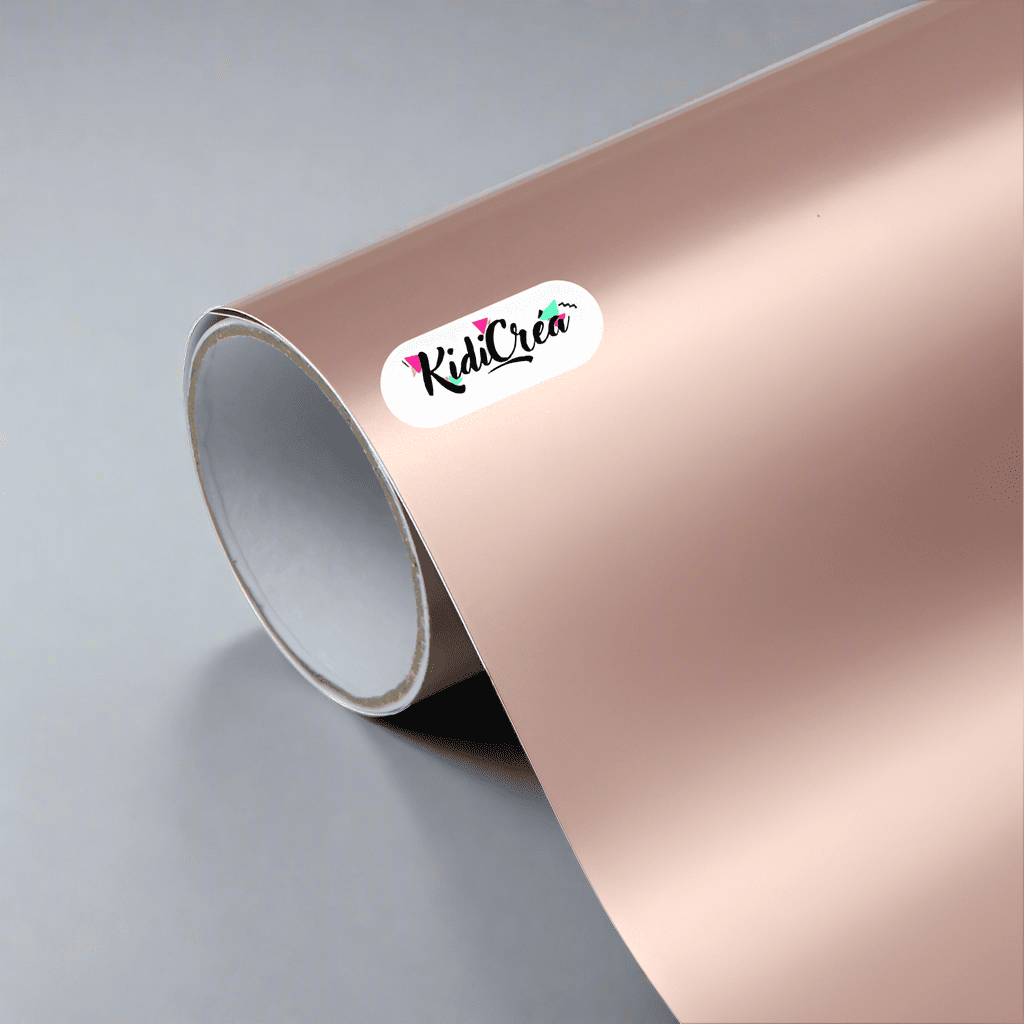 Vinyle adhésif brillant en 31 couleurs. Parfait pour personnalisation d’objets et projets DIY. Compatible avec Cricut et Silhouette