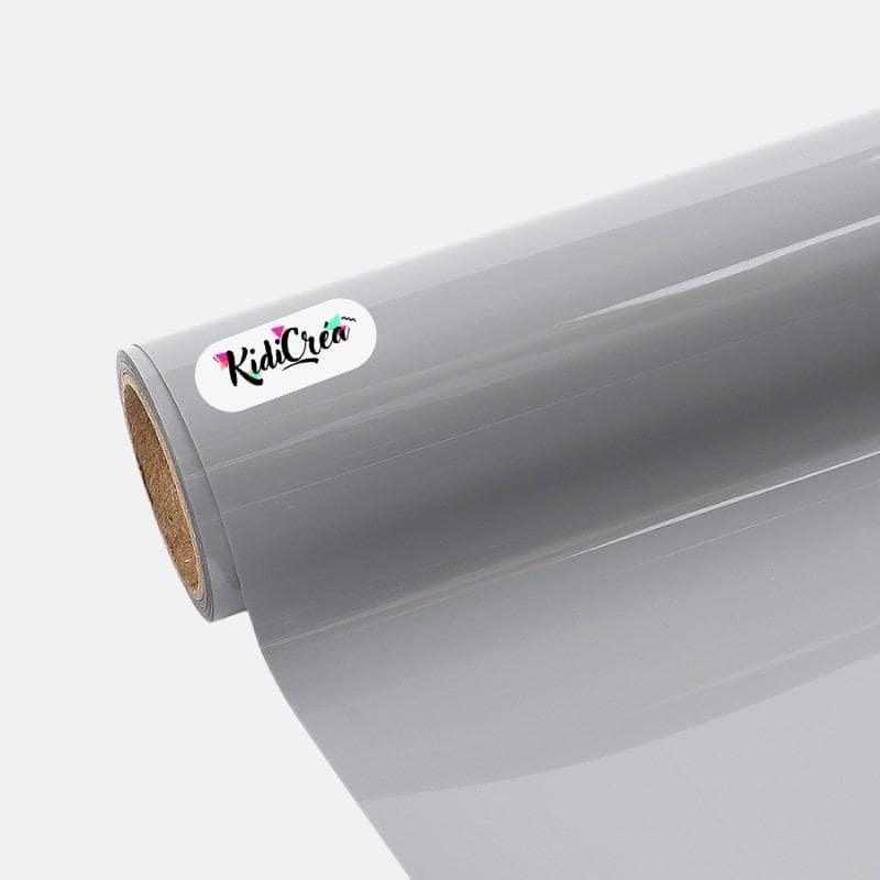 Flex Couleur Gris pressage à chaud (30cm à 120cm) - KidiCrea FLEX