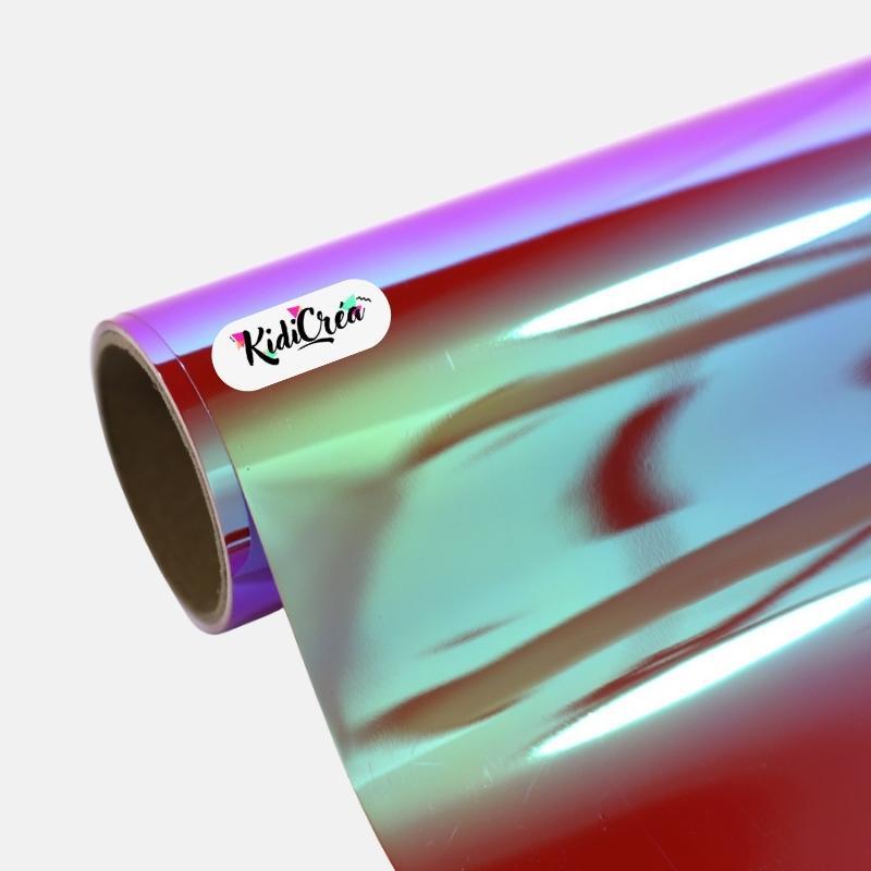 Vinyle adhésif Opale Rouge Violet Gladiator (de 30 à 120cm) - KidiCrea VINYL
