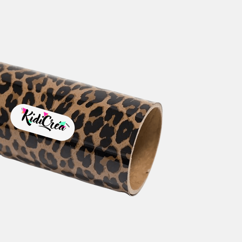 Flex Motifs Leopard pressage à chaud (30cm à 120cm) - KidiCrea FLEX