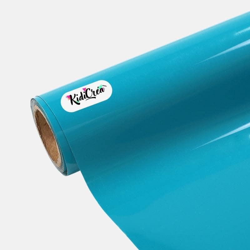 Flex Couleur Bleu Canard pressage à chaud (30cm à 120cm) - KidiCrea FLEX