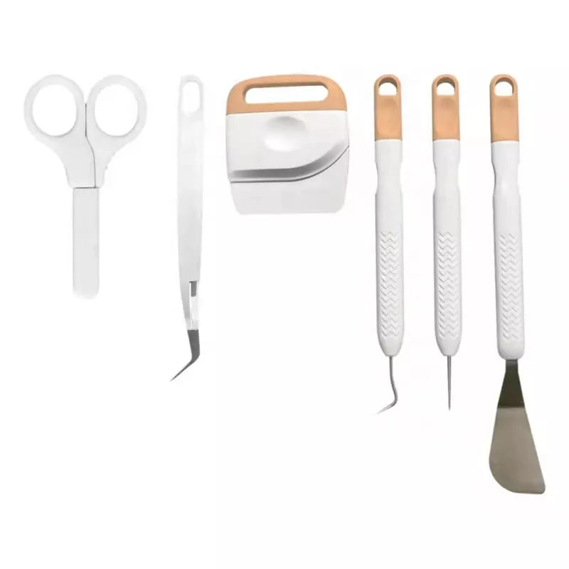 Ensemble kit de 6 outils pour vinyle flex et craft identique Cricut - KidiCrea outils