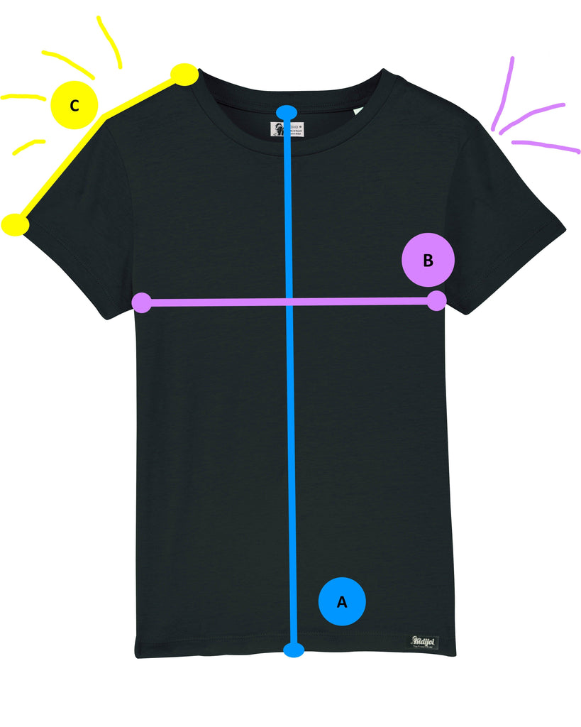 T-shirt Sublimation Enfant Manches Courtes - (70% Polyester - Plusieurs coloris) - T-SHIRT latelierkidijoi