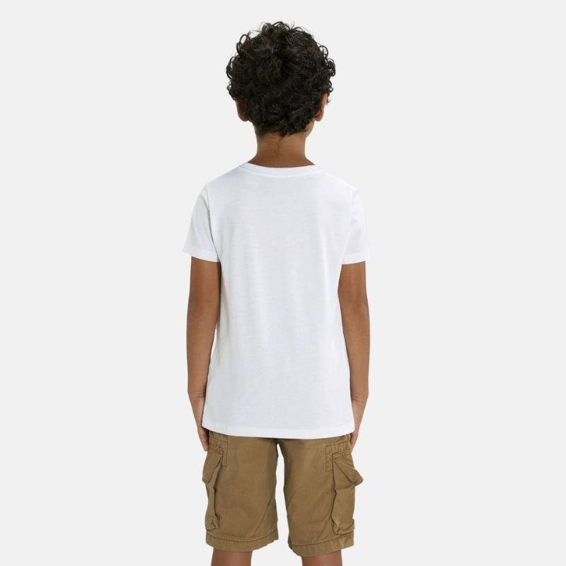 T-shirt Enfant 100% Coton Bio à personnaliser Manches Courtes( Plusieurs coloris) - KidiCrea TEXTILE